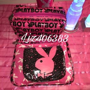 Playboy Brand NEW Y2K dead stock make up bags